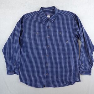 VTG Patagonia Shirt Mens Large Button Up Cotton Grunge Outdoor Y2K